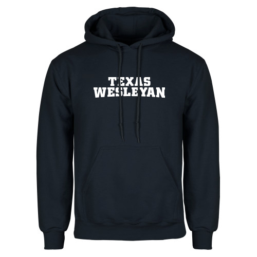 Texas Wesleyan Navy Fleece Hoodie