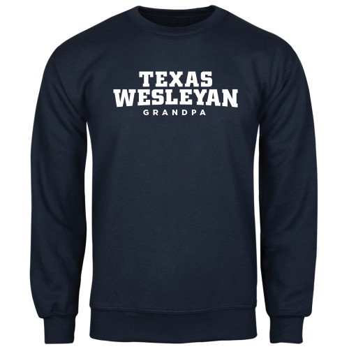  Navy Fleece Crew - Grandpa