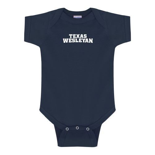  Navy Infant Onesie - Texas Wesleyan