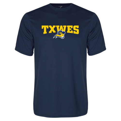  Navy Performance Tee - Secondary Mark