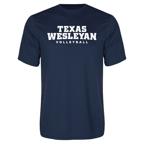  Navy Performance Tee - Volleyball