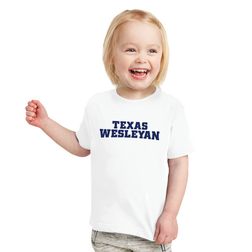  Toddler White T Shirt - Texas Wesleyan