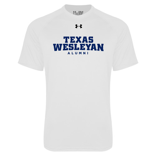  Under Armour White Tech Tee - Alumni