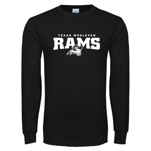  Black Long Sleeve T Shirt - Primary Mark