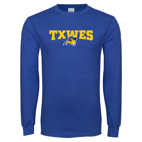  Royal Long Sleeve T Shirt - Secondary Mark