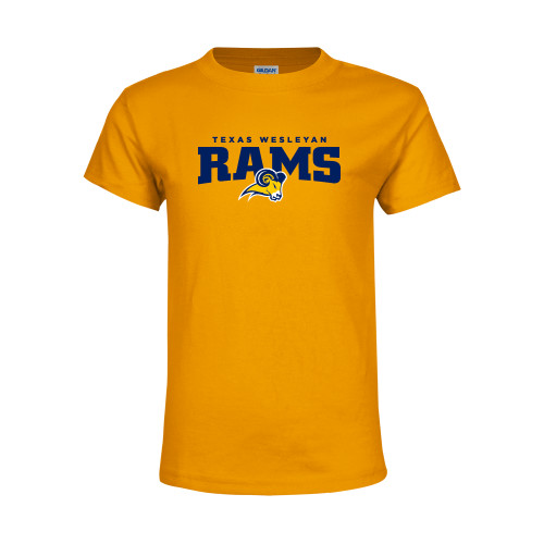  Youth Gold T-Shirt - Primary Mark