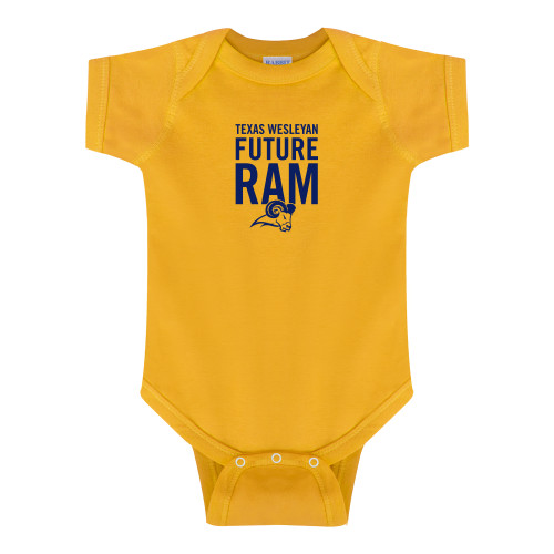  Gold Infant Onesie - TxWes Baby