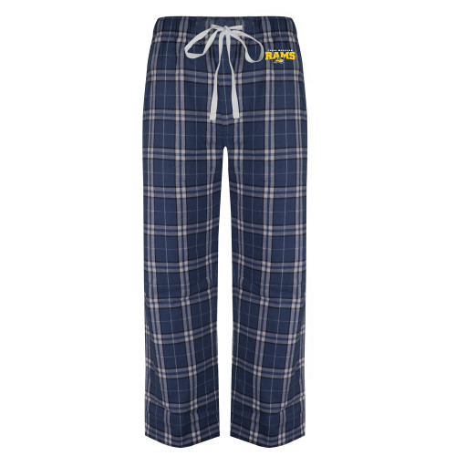  Navy/White Flannel Pajama Pant - Primary Mark