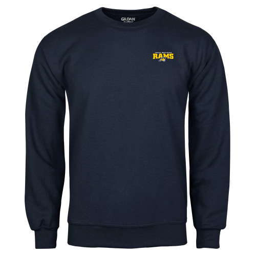  Navy Fleece Crew - Primary Mark