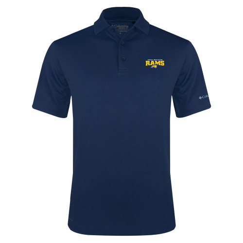  Columbia Navy Omni Wick Drive Polo - Primary Mark