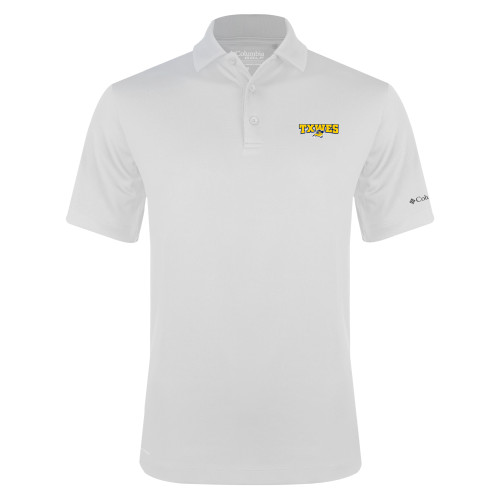  Columbia White Omni Wick Drive Polo - Secondary Mark
