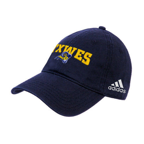  Adidas Navy Adjustable Washed Slouch - Secondary Mark