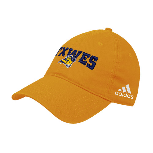 Adidas Gold Adjustable Washed Slouch - Secondary Mark