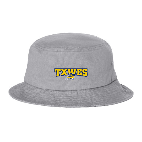  Sportsman Grey Bucket Hat - Secondary Mark