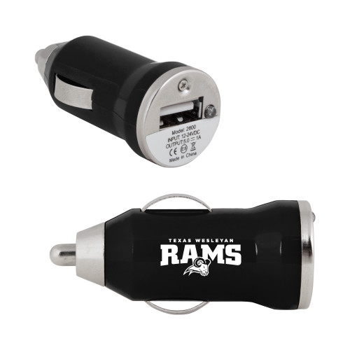  On the Go Black Car Charger - Primary Mark