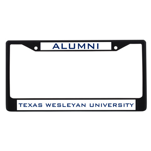  Alumni Metal License Plate Frame in Black - Alumni