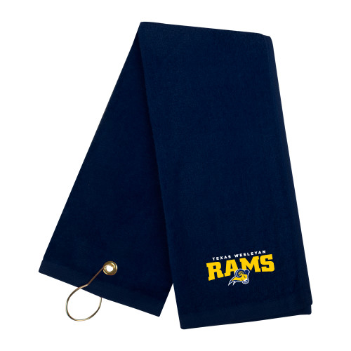  Navy Golf Towel - Primary Mark