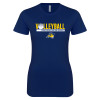 Thumbnail image for  Next Level Womens Navy Boyfriend Tee