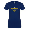 Thumbnail image for  Next Level Womens Navy Boyfriend Tee