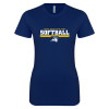 Thumbnail image for  Next Level Womens Navy Boyfriend Tee