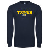 Thumbnail image for  Navy Long Sleeve T-Shirt