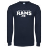 Thumbnail image for  Navy Long Sleeve T-Shirt