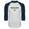 Thumbnail image for  White/Navy Raglan Baseball T Shirt