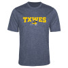 Thumbnail image for  Navy Heather Performance Contender Tee