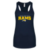 Thumbnail image for  Next Level Womens Navy Racerback Tank 