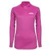 Thumbnail image for  Syntrel Womens Raspberry Interlock 1/4 Zip