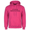 Thumbnail image for  Womens Fuchsia Fleece Hoodie