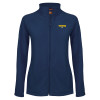 Thumbnail image for  Womens Navy Fleece Full Zip Jacket