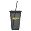 Thumbnail image for  Madison Double Wall Charcoal Tumbler w/Straw 16oz