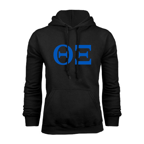 Black Fleece Hoodie-Greek Letters - One Color