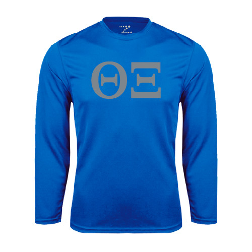 Royal Performance Long Sleeve Shirt-Greek Letters - One Color