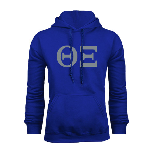 Royal Fleece Hoodie-Greek Letters - One Color