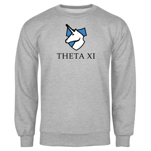 Grey Fleece Crew-Unicorn Word Mark