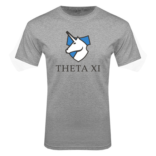 Grey T Shirt-Unicorn Word Mark