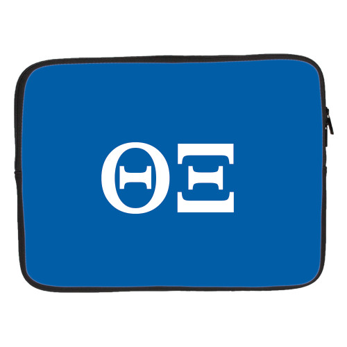 15 inch Neoprene Laptop Sleeve-Greek Letters - One Color