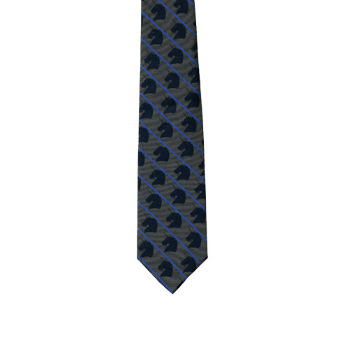 Traditional Tie Stripes with Unicorn-