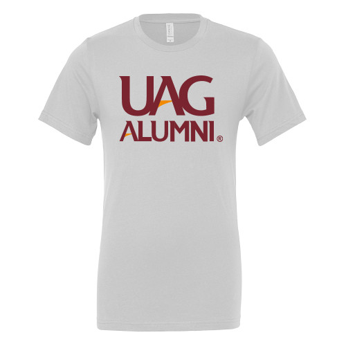  Bella + Canvas White Jersey Cotton T Shirt - UAG Alumni Mark