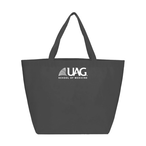  Yaya Non Woven Grey Shopper Tote - UAG School of Medicine Wordmark