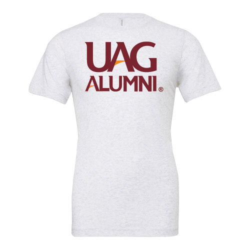  Bella + Canvas Ash Grey Jersey Cotton T Shirt - UAG Alumni Mark