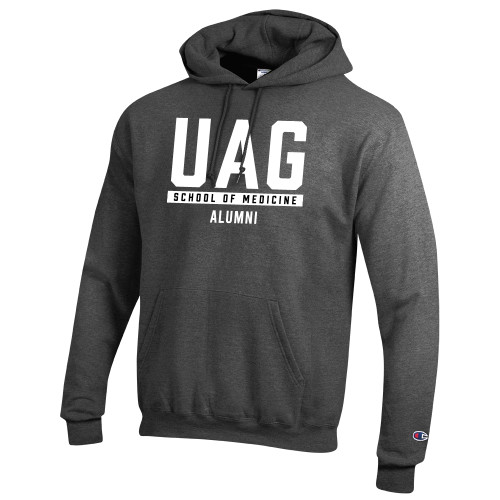  Champion Granite Heather Fleece Hoodie - UAG School of Medicine Alumni