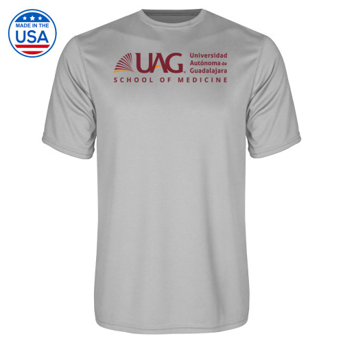  Platinum Performance Tee - UAG School of Medicine Full School Name Wordmark