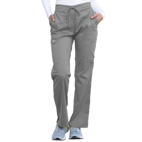  Womens Grey Revolution Scrub Pants BLANK - Blank Logo