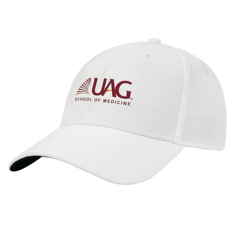  Callaway Performance White Front Crest Hat - UAG School of Medicine Wordmark
