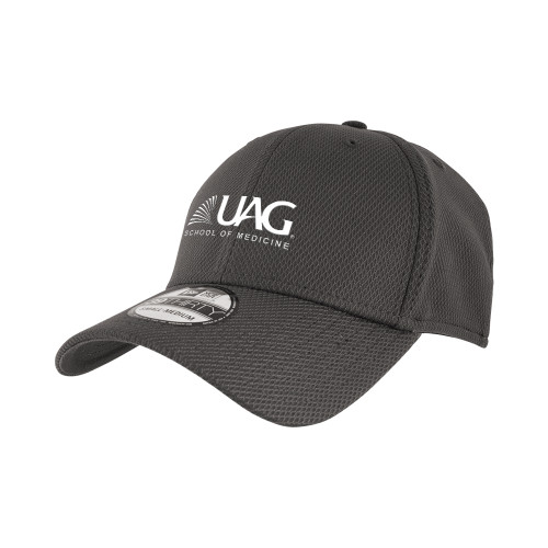  New Era Charcoal Diamond Era 39Thirty Stretch Fit Hat - UAG School of Medicine Wordmark