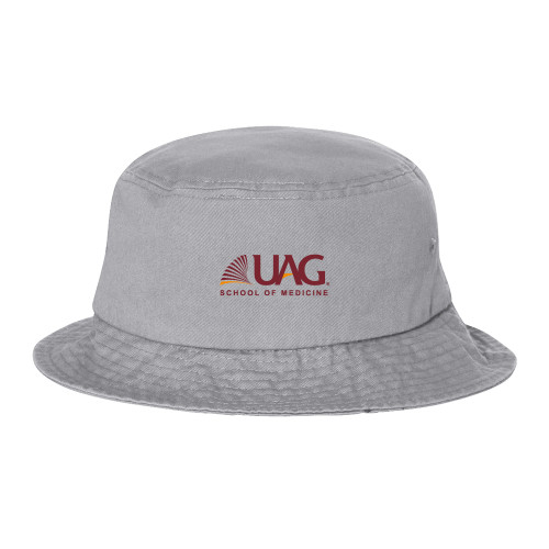  Sportsman Grey Bucket Hat - UAG School of Medicine Wordmark