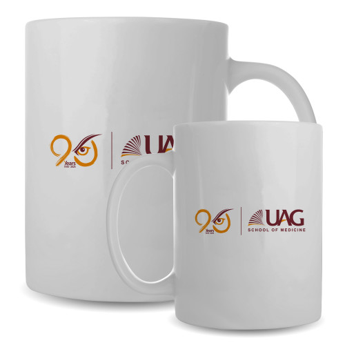  Full Color White Mug 15oz - UAG 90th Anniversary